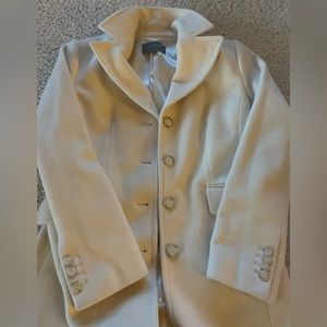 Ann Taylor classic Wool blended double breasted winter coat. Calf length. Size 4